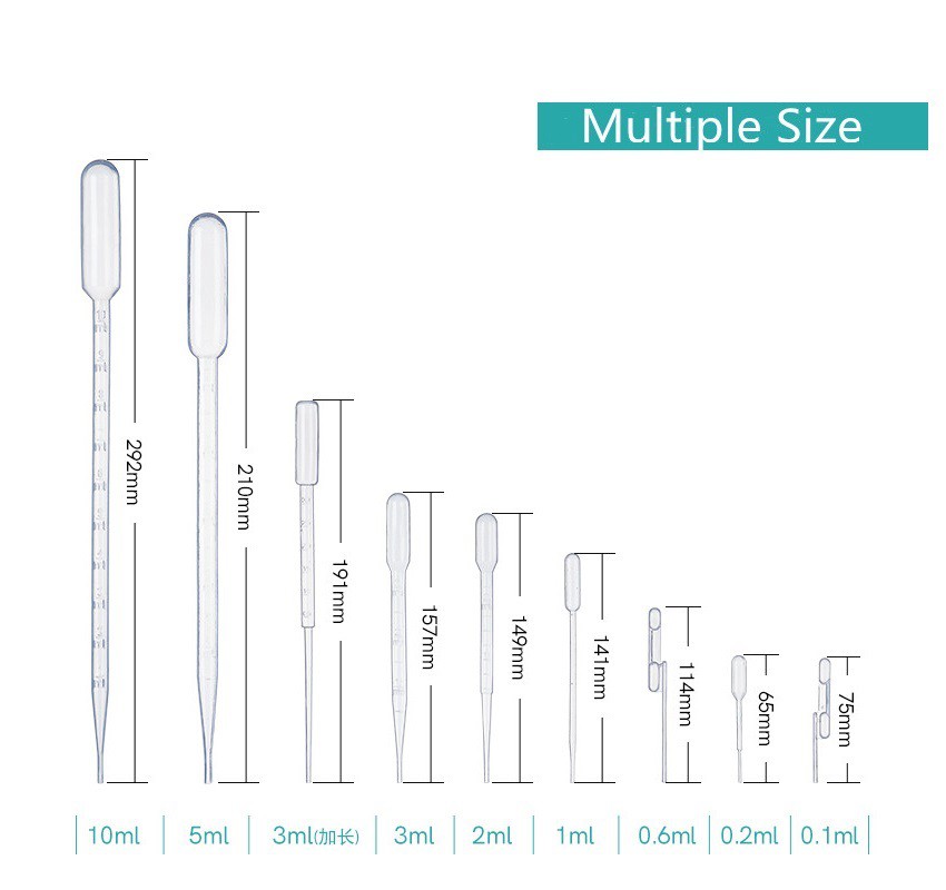 pasteur pipette volume
