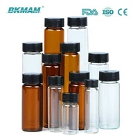 Vials de mostreig de vidre