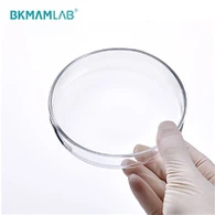 Placa de Petri de laboratori de vidre d'alt borosilicat
