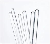 High Borosilicate Labs Varies barres d'agitador de vidre amb extrems arrodonits als dos costats